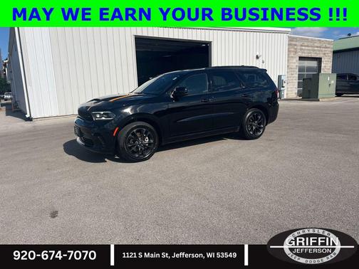 DB Black Clearcoat 2023 Dodge Durango Hemi Orange AWD