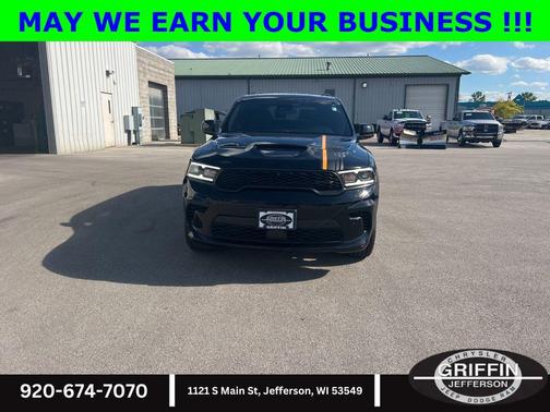 DB Black Clearcoat 2023 Dodge Durango Hemi Orange AWD