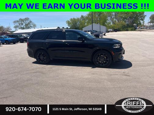 DB Black Clearcoat 2023 Dodge Durango Hemi Orange AWD