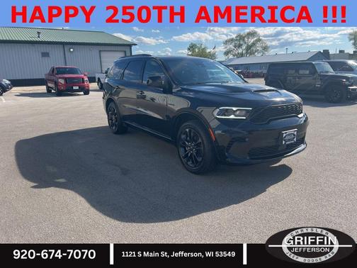 DB Black Clearcoat 2023 Dodge Durango Hemi Orange AWD