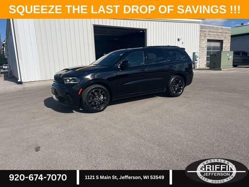 DB Black Clearcoat 2023 Dodge Durango Hemi Orange AWD