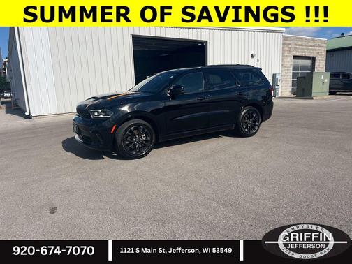 DB Black Clearcoat 2023 Dodge Durango Hemi Orange AWD