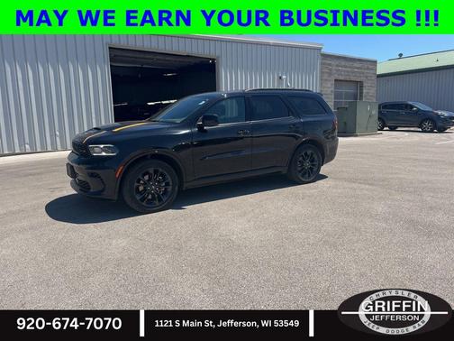 DB Black Clearcoat 2023 Dodge Durango Hemi Orange AWD