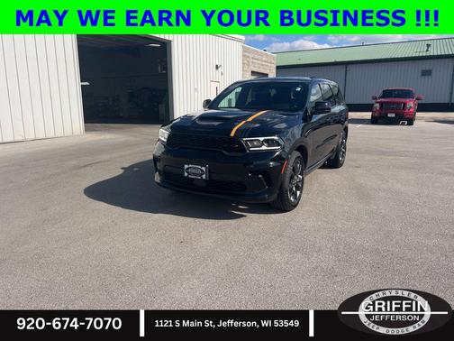 DB Black Clearcoat 2023 Dodge Durango Hemi Orange AWD