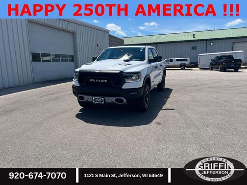 Bright White Clearcoat 2023 RAM 1500 Rebel