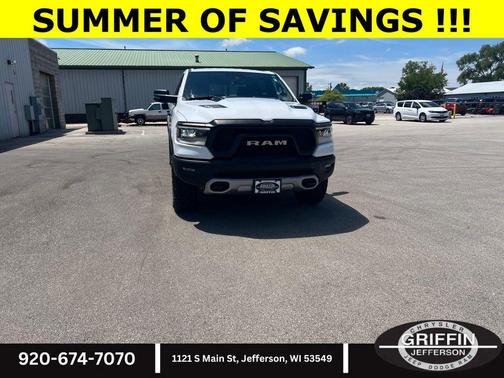 Bright White Clearcoat 2023 RAM 1500 Rebel
