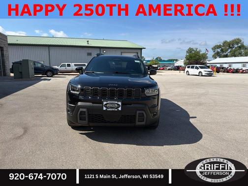 Diamond Black Crystal Pearlcoat 2026 Jeep Cherokee 85th Anniversary 4x4