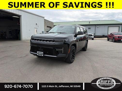 High Gloss Black 2026 Jeep Grand Wagoneer L Limited Reserve 4x4