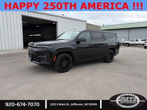High Gloss Black 2026 Jeep Grand Wagoneer L Limited Reserve 4x4