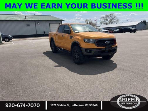 CYBER ORANGE 2021 Ford Ranger XLT