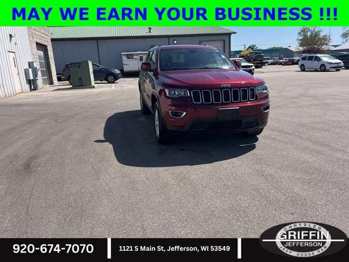 Velvet Red Pearlcoat 2018 Jeep Grand Cherokee Laredo E