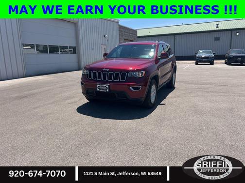 Velvet Red Pearlcoat 2018 Jeep Grand Cherokee Laredo E
