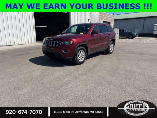 Velvet Red Pearlcoat 2018 Jeep Grand Cherokee Laredo E