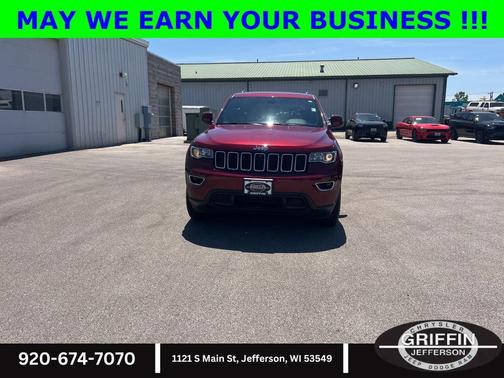 Velvet Red Pearlcoat 2018 Jeep Grand Cherokee Laredo E