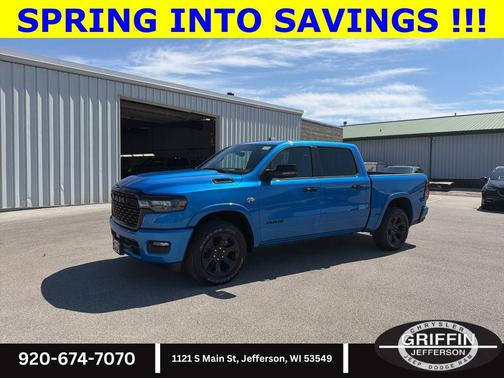 Hydro Blue Pearlcoat 2026 RAM 1500 Big Horn/Lone Star