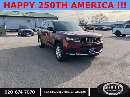 Velvet Red Pearlcoat 2023 Jeep Grand Cherokee L Laredo