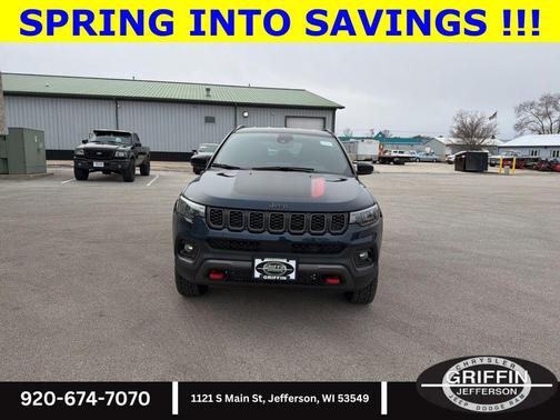 Fathom Blue Pearl Coat 2026 Jeep Compass Trailhawk