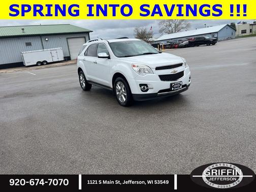 Summit White 2015 Chevrolet Equinox LTZ