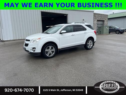 Summit White 2015 Chevrolet Equinox LTZ