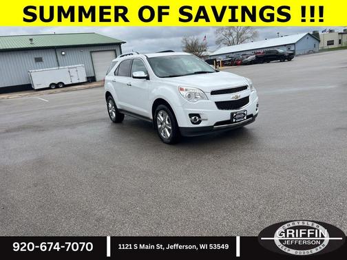 Summit White 2015 Chevrolet Equinox LTZ
