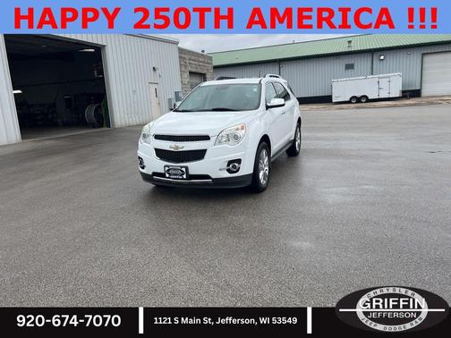 Summit White 2015 Chevrolet Equinox LTZ