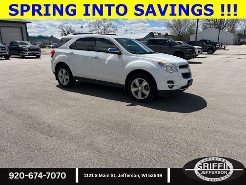Summit White 2015 Chevrolet Equinox LTZ