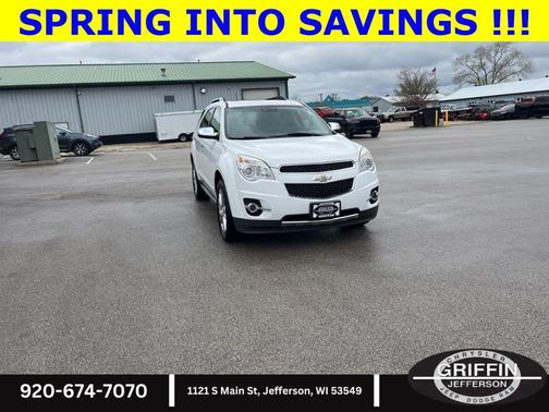 Summit White 2015 Chevrolet Equinox LTZ