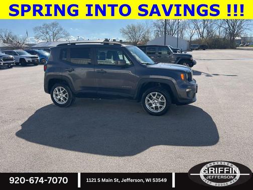 Granite Crystal Metallic Clearcoat 2020 Jeep Renegade Latitude