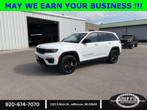Bright White Clearcoat 2023 Jeep Grand Cherokee Limited