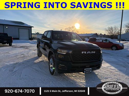 Diamond Black Crystal Pearlcoat 2026 RAM 1500 Big Horn/Lone Star