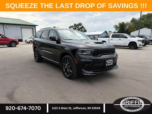 Pitch Black 2027 Dodge Durango GT Premium HEMI