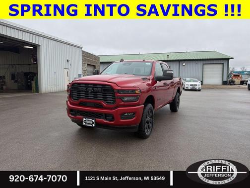 Molten Red Pearlcoat 2026 RAM 2500 Big Horn Crew Cab 4x4 6'4' Box