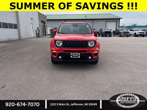 Colorado Red Clearcoat 2022 Jeep Renegade Latitude