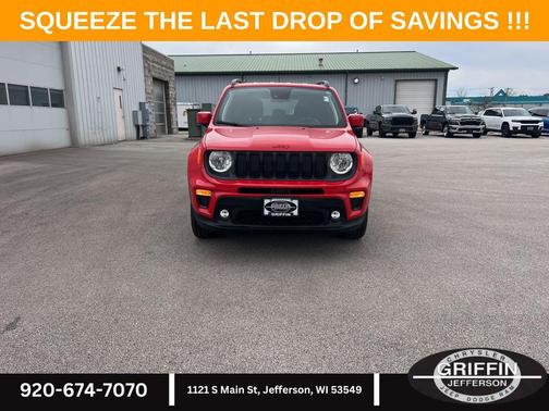 Colorado Red Clearcoat 2022 Jeep Renegade Latitude