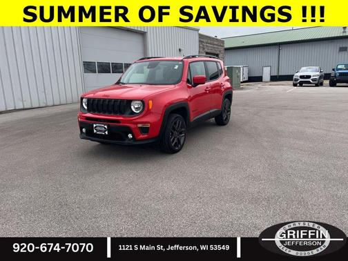 Colorado Red Clearcoat 2022 Jeep Renegade Latitude