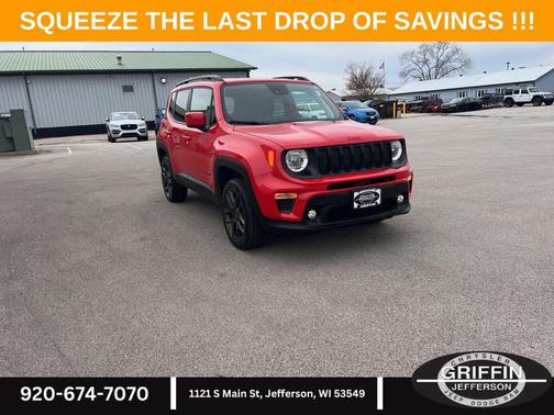 Colorado Red Clearcoat 2022 Jeep Renegade Latitude