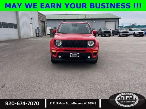 Colorado Red Clearcoat 2022 Jeep Renegade Latitude