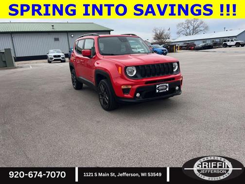 Colorado Red Clearcoat 2022 Jeep Renegade Latitude