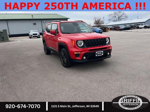 Colorado Red Clearcoat 2022 Jeep Renegade Latitude