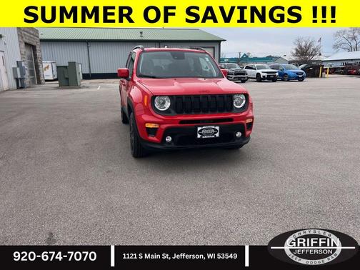Colorado Red Clearcoat 2022 Jeep Renegade Latitude