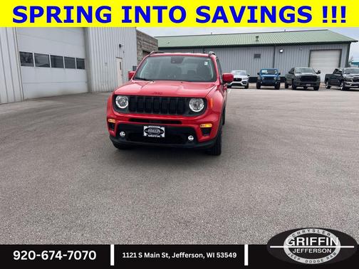 Colorado Red Clearcoat 2022 Jeep Renegade Latitude