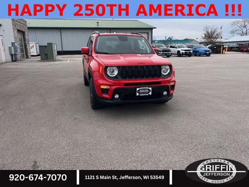 Colorado Red Clearcoat 2022 Jeep Renegade Latitude