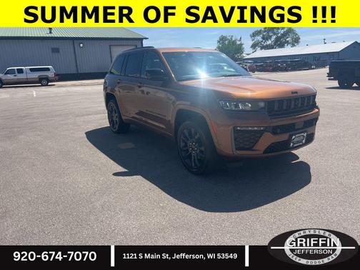 Copper Shino Metallic Clearcoat 2026 Jeep Grand Cherokee Limited