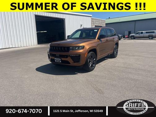 Copper Shino Metallic Clearcoat 2026 Jeep Grand Cherokee Limited