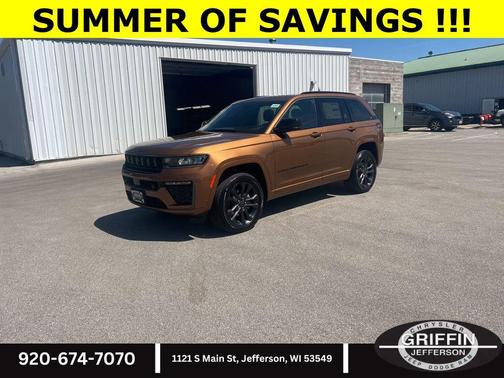Copper Shino Metallic Clearcoat 2026 Jeep Grand Cherokee Limited