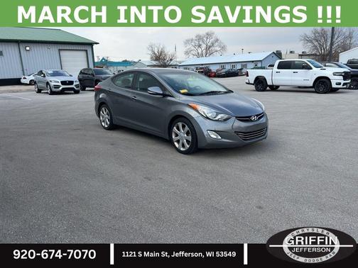 Harbor Gray Metallic 2013 Hyundai ELANTRA Limited