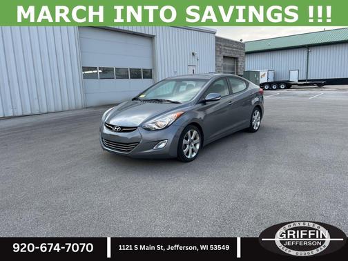 Harbor Gray Metallic 2013 Hyundai ELANTRA Limited