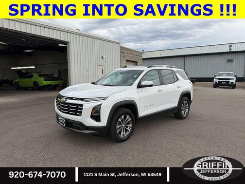 Summit White 2025 Chevrolet Equinox 1LT