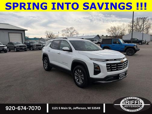Summit White 2025 Chevrolet Equinox 1LT