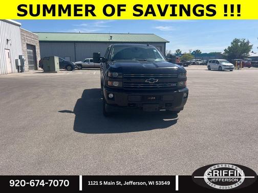 Black 2016 Chevrolet Silverado 2500 LT